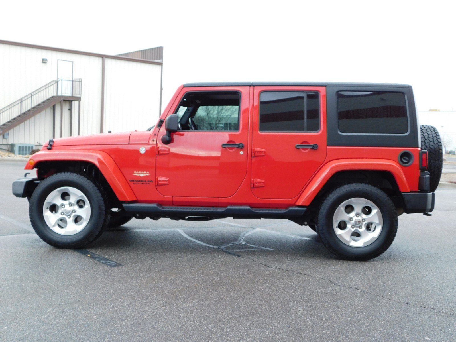 Pre-Owned 2013 Jeep Wrangler Unlimited Sahara Convertible #3NUT680A ...