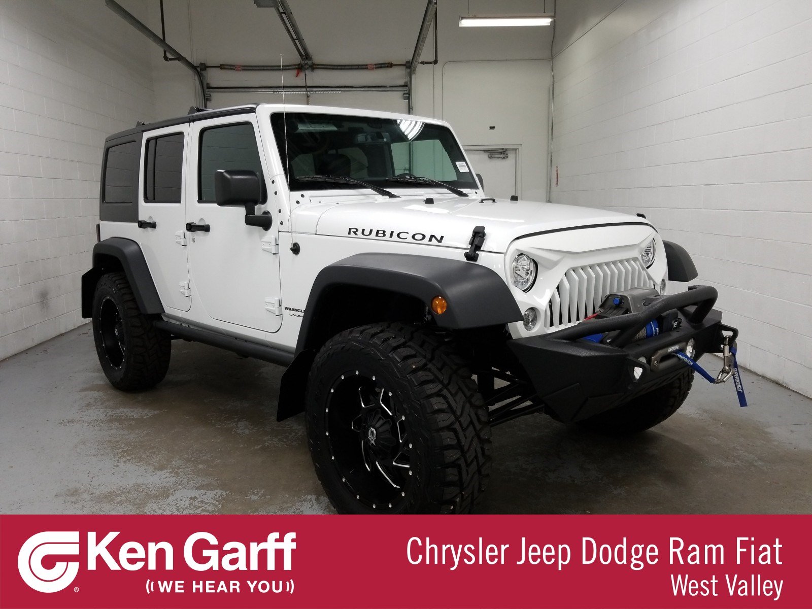 Pre Owned Jeep Wrangler Jk Unlimited Rubicon With Navigation 4wd