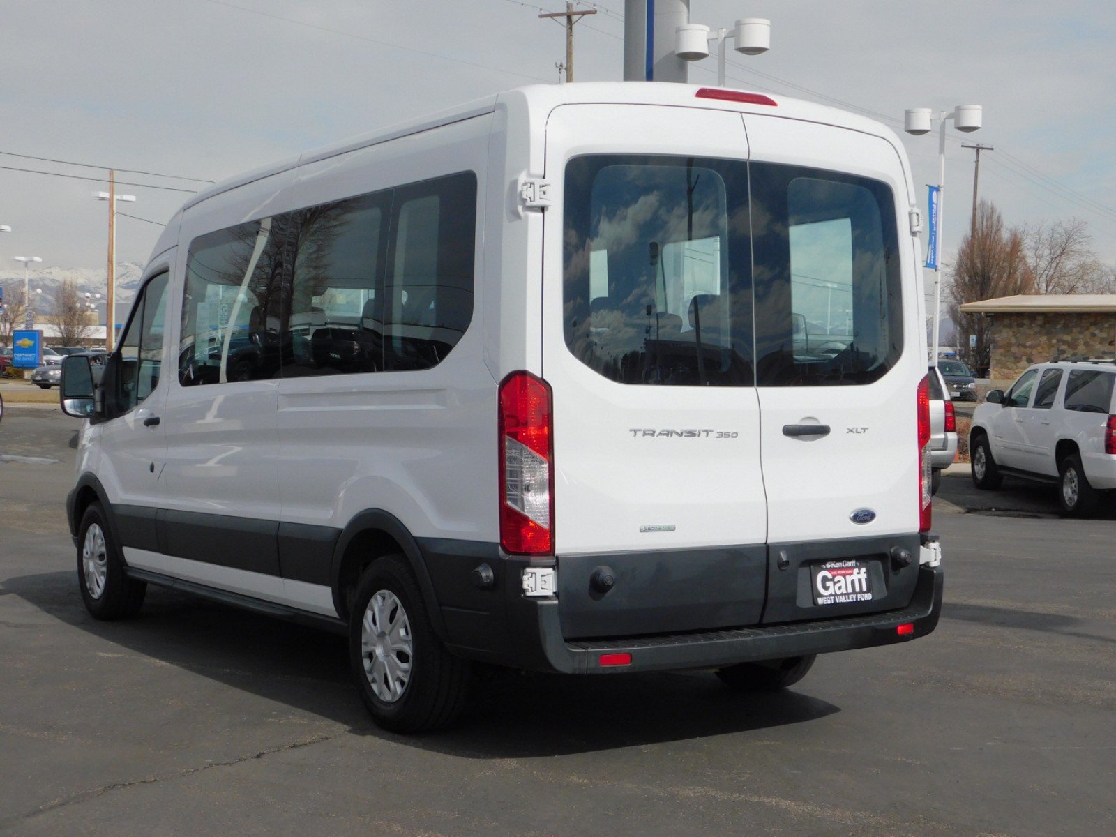 Pre-Owned 2017 Ford Transit Wagon XLT Full-size Passenger Van #HKB26174 ...