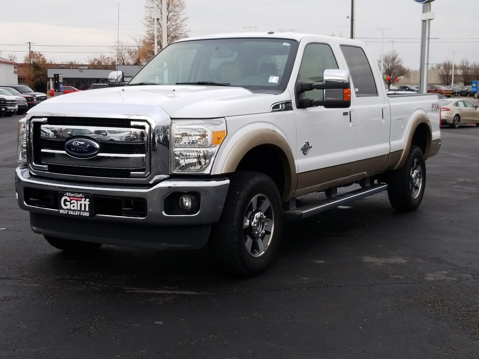 Pre-Owned 2012 Ford Super Duty F-350 SRW Lariat Crew Cab Pickup # ...