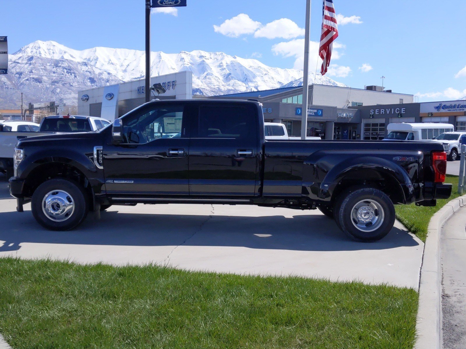 New 2020 Ford Super Duty F 350 Drw Platinum Crew Cab Pickup 1f00421 Ken Garff Automotive Group 7629