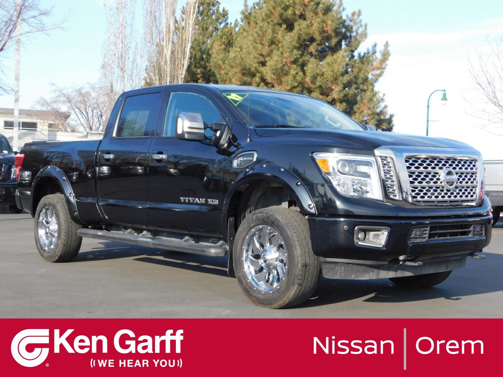 Pre-Owned 2017 Nissan Titan XD Platinum Reserve Crew Cab Pickup ...