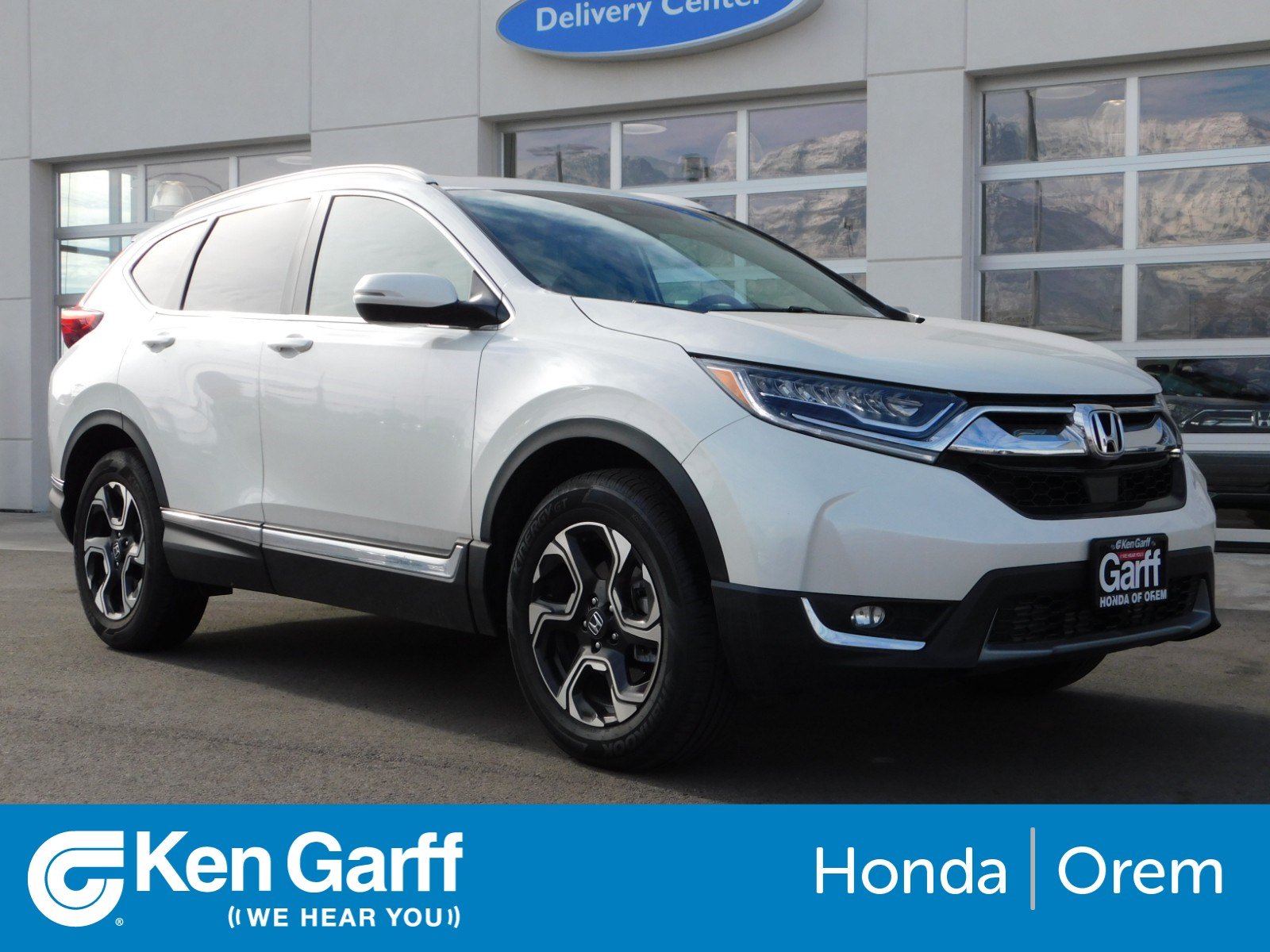 New 2018 Honda Cr V Touring Sport Utility 2h81556 Ken Garff